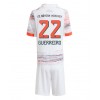 Bayern Munich Raphael Guerreiro #22 Bortedraktsett Barn 2025-26 Kortermet (+ korte bukser)